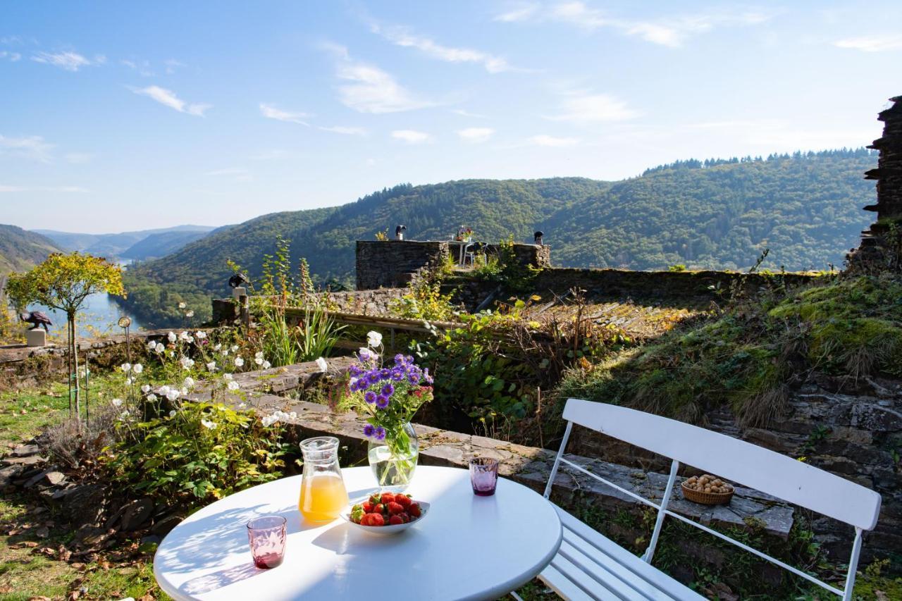 Kutscherhaus Auf Burg Coraidelstein คล็อตเทน ภายนอก รูปภาพ